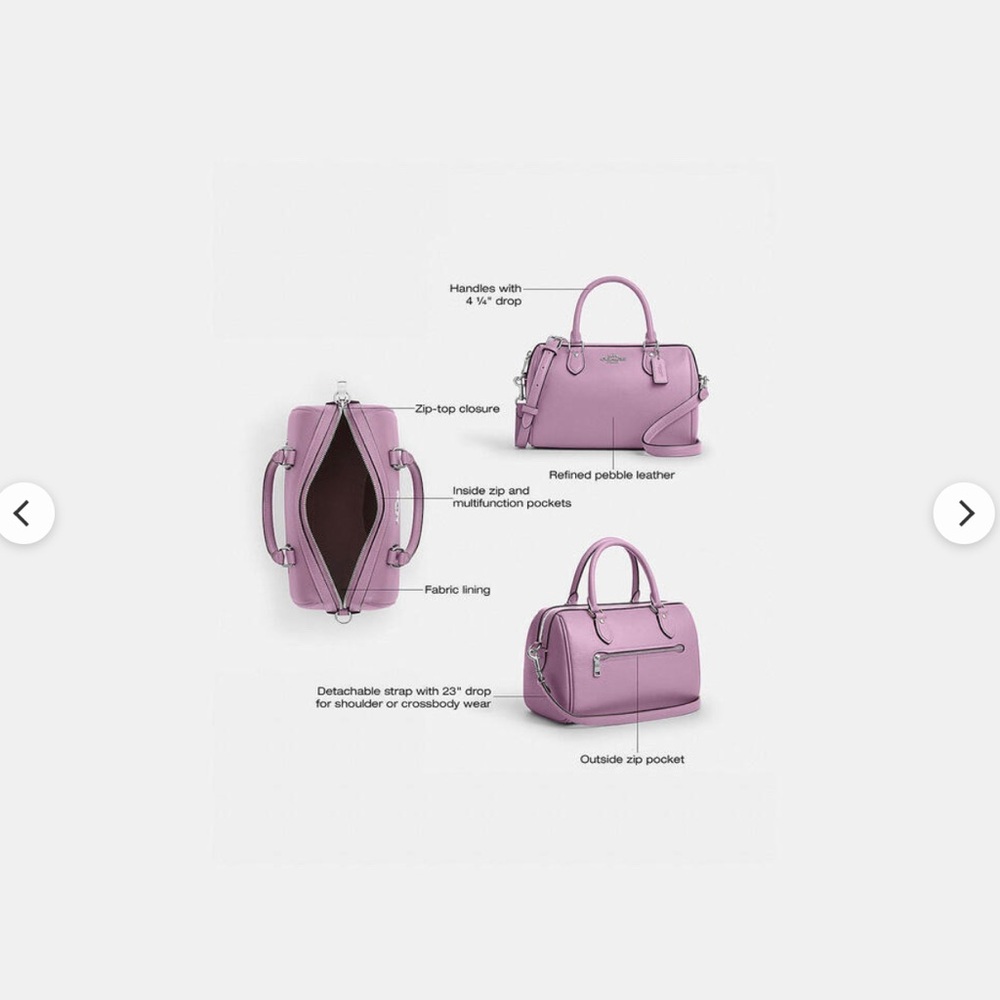 NWT Coach Jasmine Medium Rowan - Picture 2 of 7